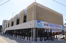 강진군, 강진읍 전통시장 주차장 주차타워로 새단장
