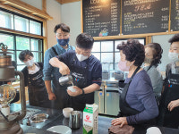 강릉시 중앙동, 도시재생 마을카페 오픈