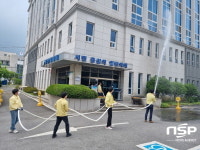 광양시, 시청사·의회청사 비대면 소방훈련