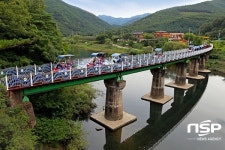 문경철로자전거, 여름 휴가지로 큰 호응