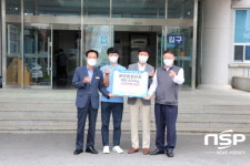 광양읍청년회, 광양고등학교 태권도부에 백미 전달