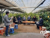 유희태 완주군수, 농업 주요현장 방문...“지원 강화하겠다”