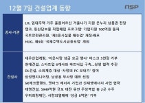 [건설업계동향]SK에코플랜트, 덴마크 에너지기업과 신재생에너지 추진…연말연시 건설사들 잇따른 온기전해