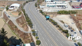 여수시, 국가산단 도로변 ‘미세먼지 차단숲’ 조성 완료