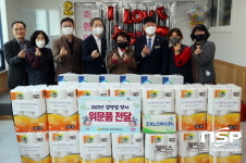 전남도 동부지역본부, 설 명절 맞아 사회복지시설 위문