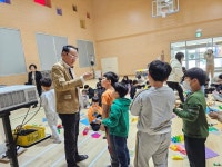 홍천 창촌초, 김영만 원장과 함께하는 종이접기 특강