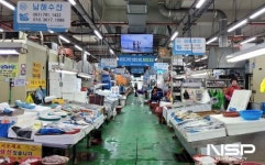 광양시, 중마시장 국내산 수산물 구입고객 환급행사 개최