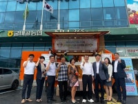 NH농협손해보험 전남총국, 커피차로 굴비골농협 조합원에 커피차 제공