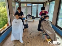‘찾아가는 전남행복버스’ 진월면 중산마을 봉사활동 실시