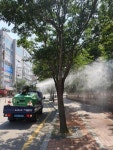 오산시보건소, 추석 앞두고 경로당 방역소독