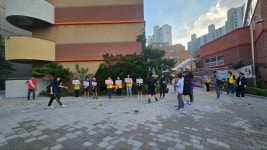 김포 풍무중학부모회, 학교폭력 예방캠페인 진행
