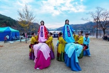 안동놋다리밟기, 상설공연 열려