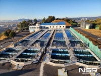 광양시, 용강정수장 침전지 슬러지 수집기 설치공사 완료