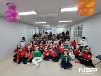 광양 와우 행복경로당, 와우초 학생들 리코더 연주와 댄스 공연