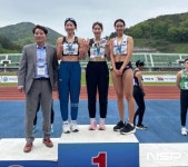 광양시 직장운동경기부 육상팀, 여수 전국실업육상대회 메달 획득