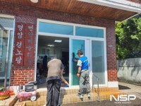 휴먼사랑봉사단, 봉강면 명암마을 경로당 봉사활동 펼쳐