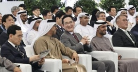 이재용·최태원·정의선 등 재계 총수들 UAE 대통령 회동…300억달러 투자 방안 논의될까