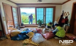 광양 옥룡면맞춤형자원봉사단, 취약계층 주거환경개선 ‘한마음 한뜻’