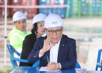 김홍규 강릉시장, 옥계항서 후반기 첫 간부회의 개최