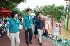 하은호 군포시장, 폭염 취약계층 보호 위해 직접 나서
