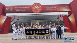 대경대 태권도과, 품새·격파로 ‘베트남 선수권 대회’ 제패