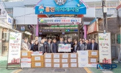 한울원전본부, 울진바지게시장에서 나눔 실천하며 따뜻한 설날 준비