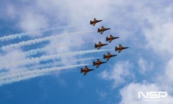 제48회 보성다향대축제 개막 에어쇼 진행