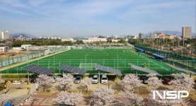 중앙하수처리장 인조잔디 축구장, ‘축구 동호인의 핫플레이스’로 인기몰이