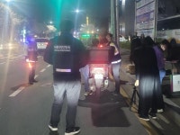 TS 경기남부본부·평택시, 이륜차 야간 합동단속 실시