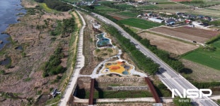 구례군, 섬진강변에 군민을 위한 휴식공간 조성