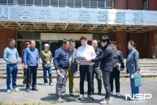 노관규 순천시장, ‘그린바이오 전진기지’ 조성 현장 점검