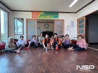 광양 태인동, 혹서기 경로당 방문해 어르신 안전 확인 및 소화기 보급