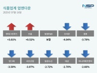 [업앤다운]식품주 하락…현대그린푸드↑·오리온↓