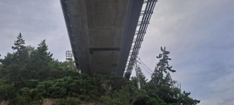 중량 초과 레미콘...전남 805호 지방도 신안군 은암대교 안전 ‘위협’