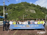 순천경찰서 서면파출소, 기초질서 확립·보이스피싱 예방 캠페인