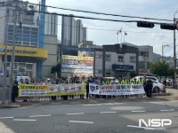 광양경찰 광영파출소, 개학철 교통안전 캠페인 전개