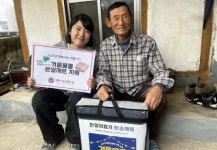 목포시노인복지관, 취약계층 17가구 겨울철 온열매트 전달