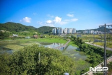 여수시, 관기 저수지 생태공원 조성 88% 공정률