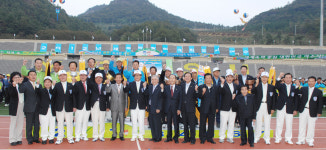 여수시민체육대회 돌산읍 종합우승