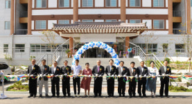 전남 장성 문향고 기숙사 개관식