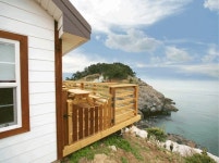 따스함이 항상 머무는 곳, 여수의 목조와 황토로 빗어진 목조황토 펜션, 해맞이펜션