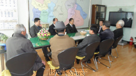 화순 한천면 전직 공무원과 간담회 가져