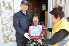 서광주우체국, 주말 사랑 밑반찬배달