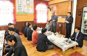 속초시설악권통합추진위원회, 통합 건의서 제출