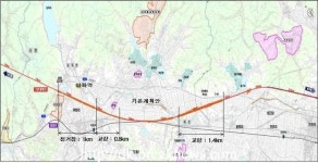 영천~신경주 간 복선전철 토공 대신 교량화 결정