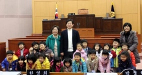 대전 태평양어린이집 원생들 저도 자라서 시의원 되고 싶다