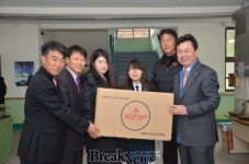 전남교육청 학교정책과-금일중학교와 자매결연 행사가져