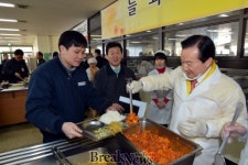 강운태 광주시장, 설명절 산업현장 방문