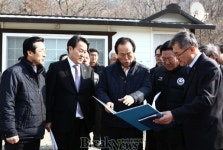 박재순 한농公 사장, 광양 봉강권역 농촌마을 방문