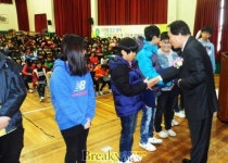 광주 광산 비아초교, 10년 이어온 선배들의 내리사랑